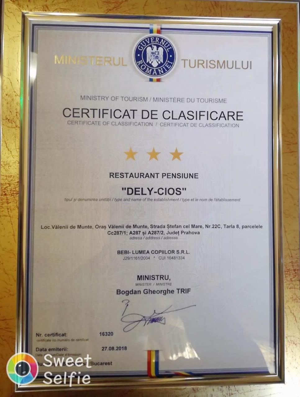Pensiunea Dely_Cios Vălenii de Munte Exterior foto